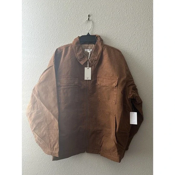 GOOD AMERICAN Women's Chore Dropped Shoulder Utility Jacket